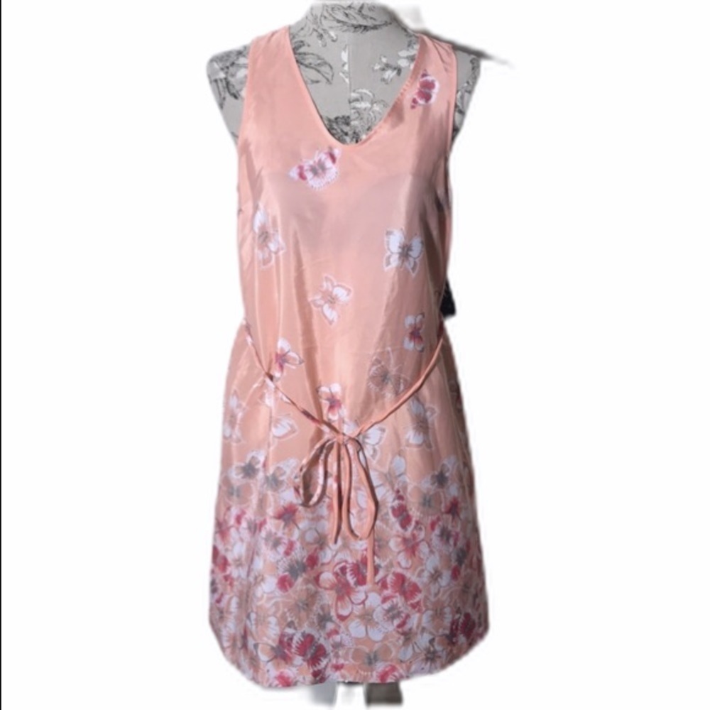 🆕 NY&C Coral Butterfly Dress M